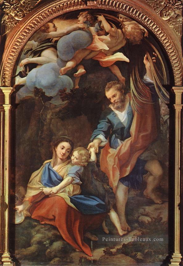 Madonna Della Scodella Renaissance maniérisme Antonio da Correggio Peintures à l'huile